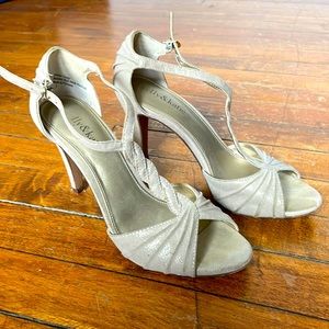 Kelly & Katie tan high heels